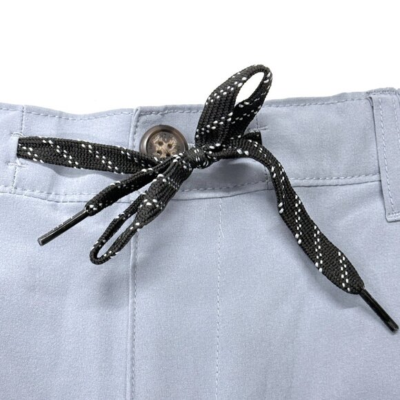 Chubbies Shorts Mens Large 6" Inseam Blue Drawstring Surfer Preppy Stretch - Picture 2 of 7